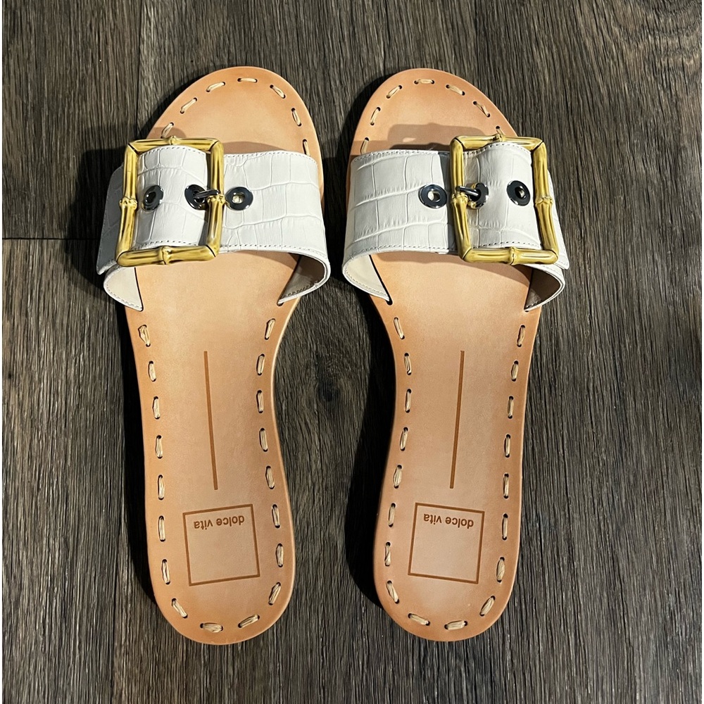 Dolce Vita Buckle Slide Sandals - Dasa